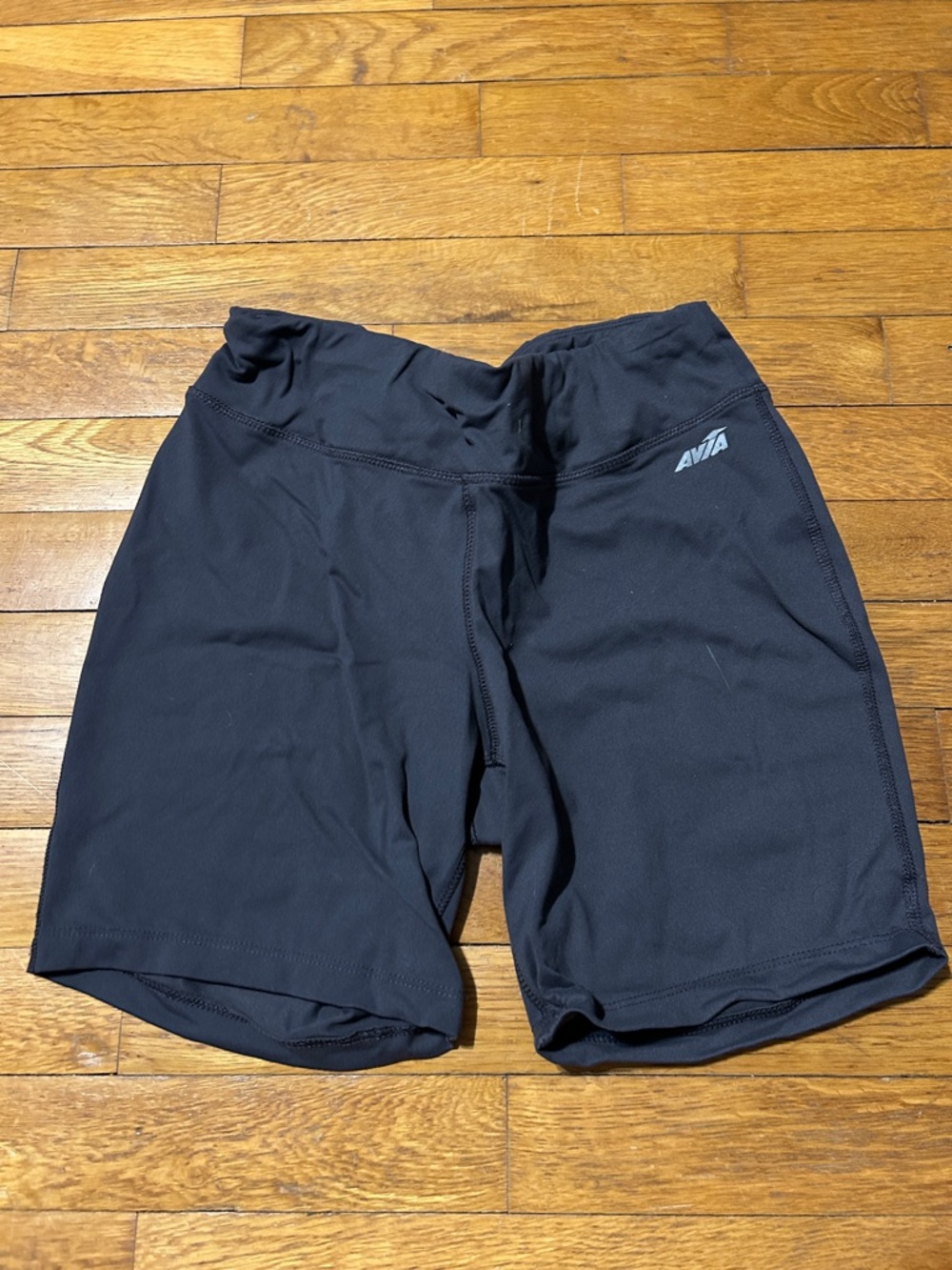 Avia Women’s Black Athletic Bike Shorts